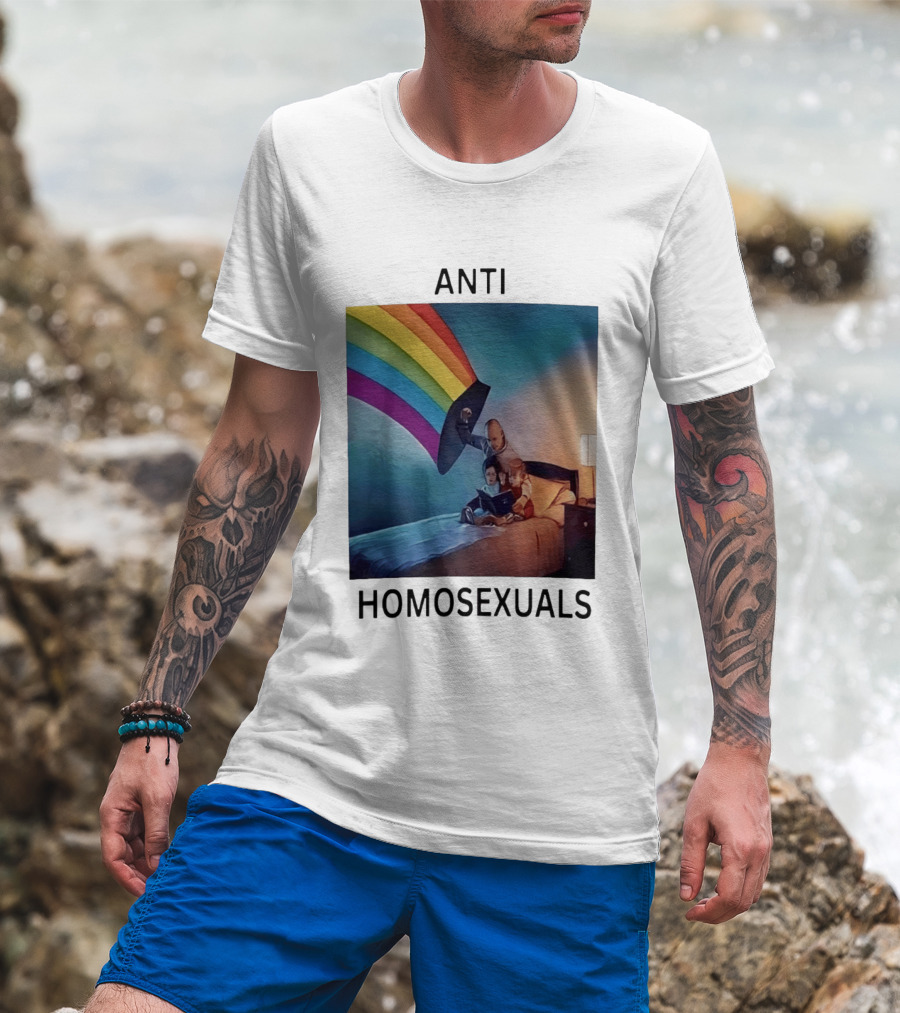Anti Homosexuals Pride Rainbow T-Shirt