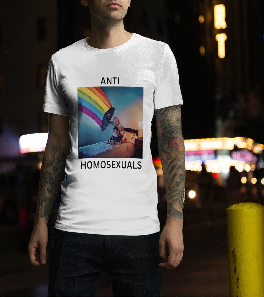 Anti Homosexuals Pride Rainbow T-Shirt