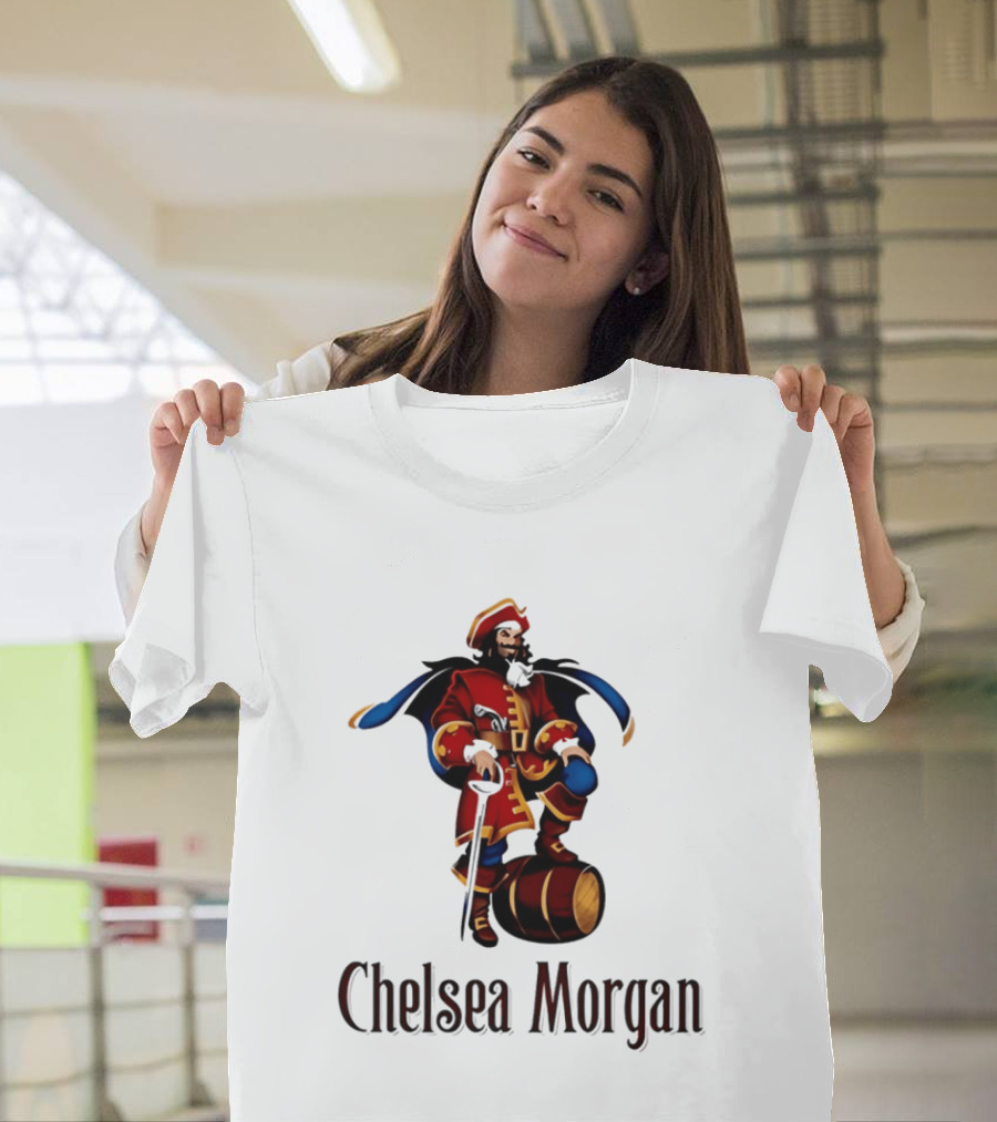 Chelsea Morgan Pirate Captain Red Coat T-Shirt