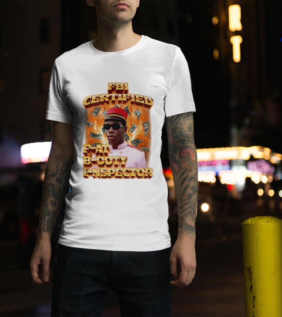 FBI Certified F At B Ooty I Nspector Money Explosion T-Shirt
