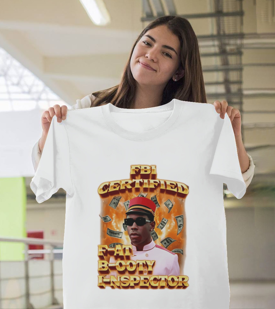 FBI Certified F At B Ooty I Nspector Money Explosion T-Shirt