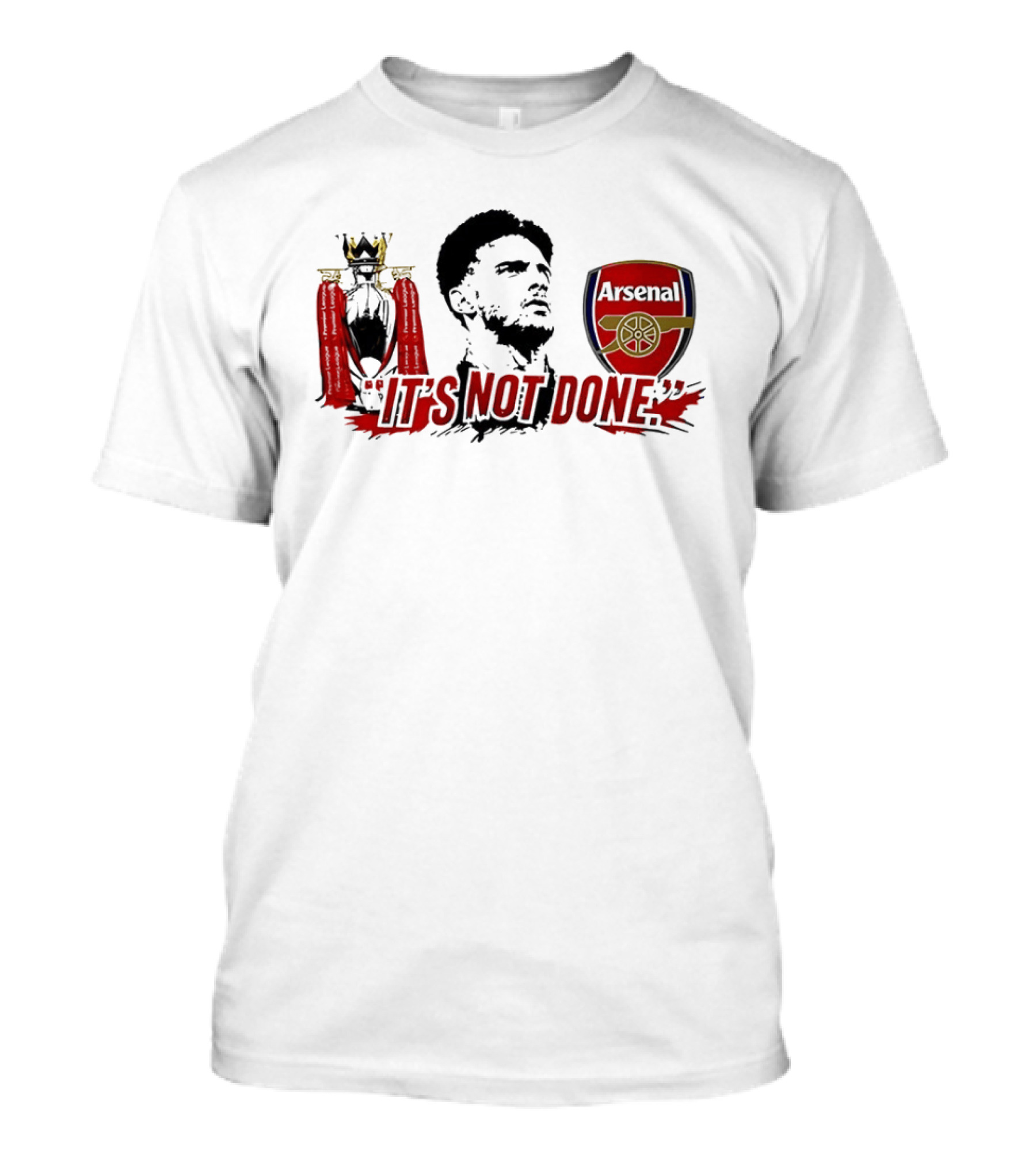 It's Not Done Declan Rice Arsenal Premier League Champion T-Shirt