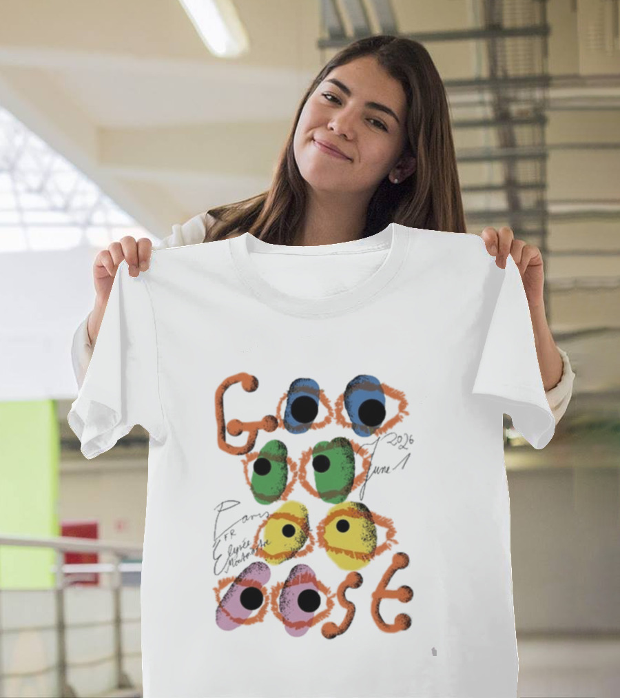 Goose Paris FR June 1 2026 Colorful Eyes T-Shirt