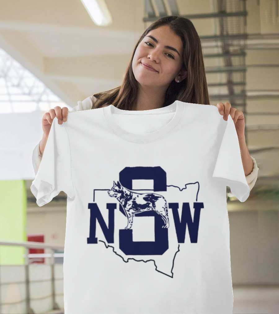 NSW Cattle Dog Map New South Wales Australia T-Shirt