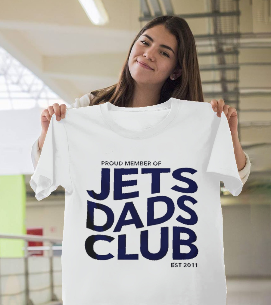 Winnipeg Jets Proud Member Of Jets Dads Club Est 2011 T-Shirt