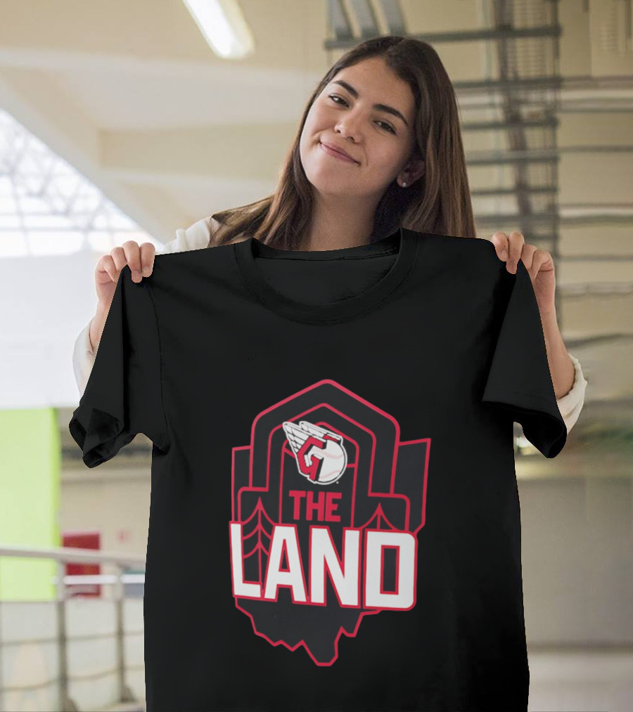 Cleveland Guardians The Land Baseball Winged G T-Shirt