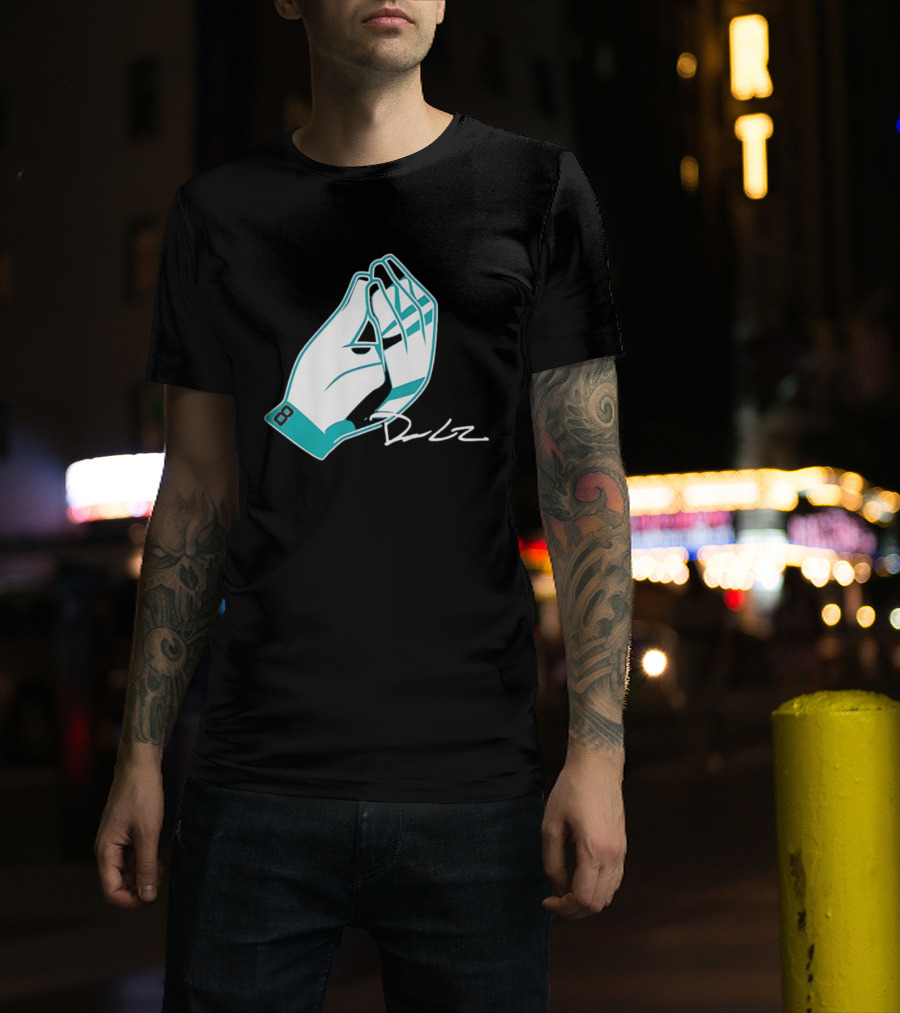 Dominic Canzone Seattle Mariners Che Vuoi Hand Gesture 8 Signature T-Shirt
