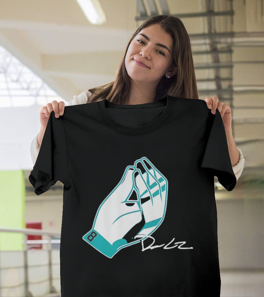 Dominic Canzone Seattle Mariners Che Vuoi Hand Gesture 8 Signature T-Shirt