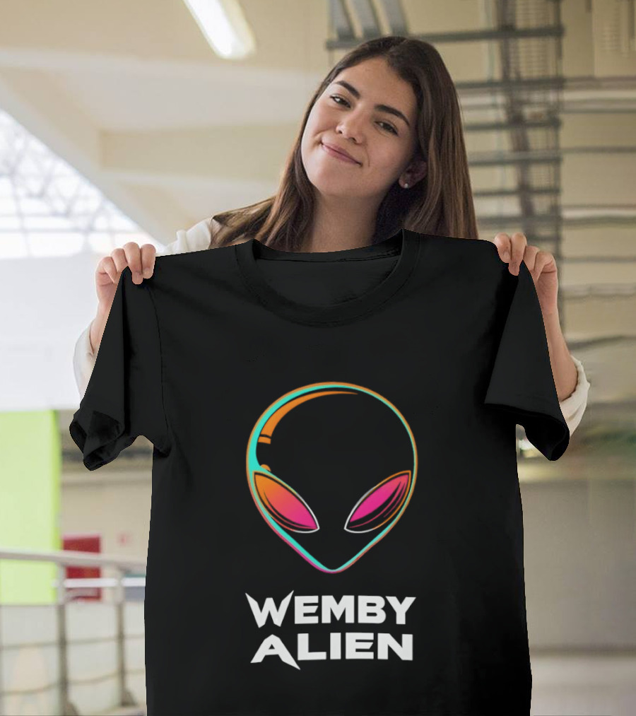 Wemby Alien San Antonio Spurs Fiesta Extraterrestrial Edition T-Shirt