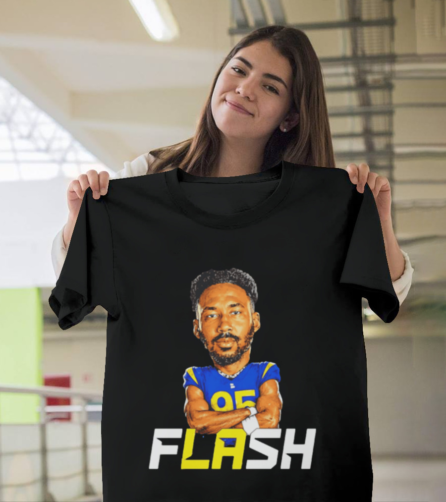 Los Angeles Rams Flash 95 Poona Ford T-Shirt