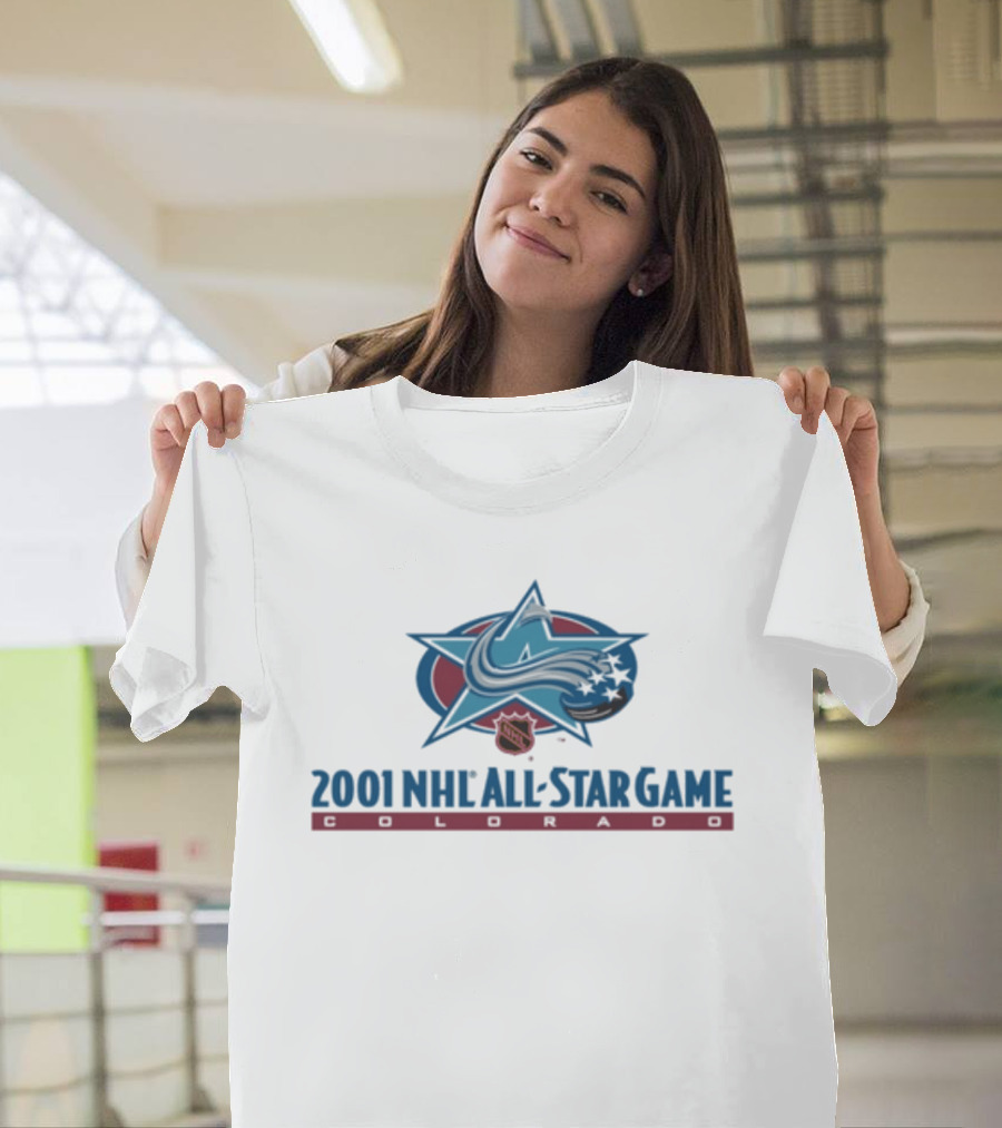 2001 NHL All Star Game Colorado Avalanche T-Shirt