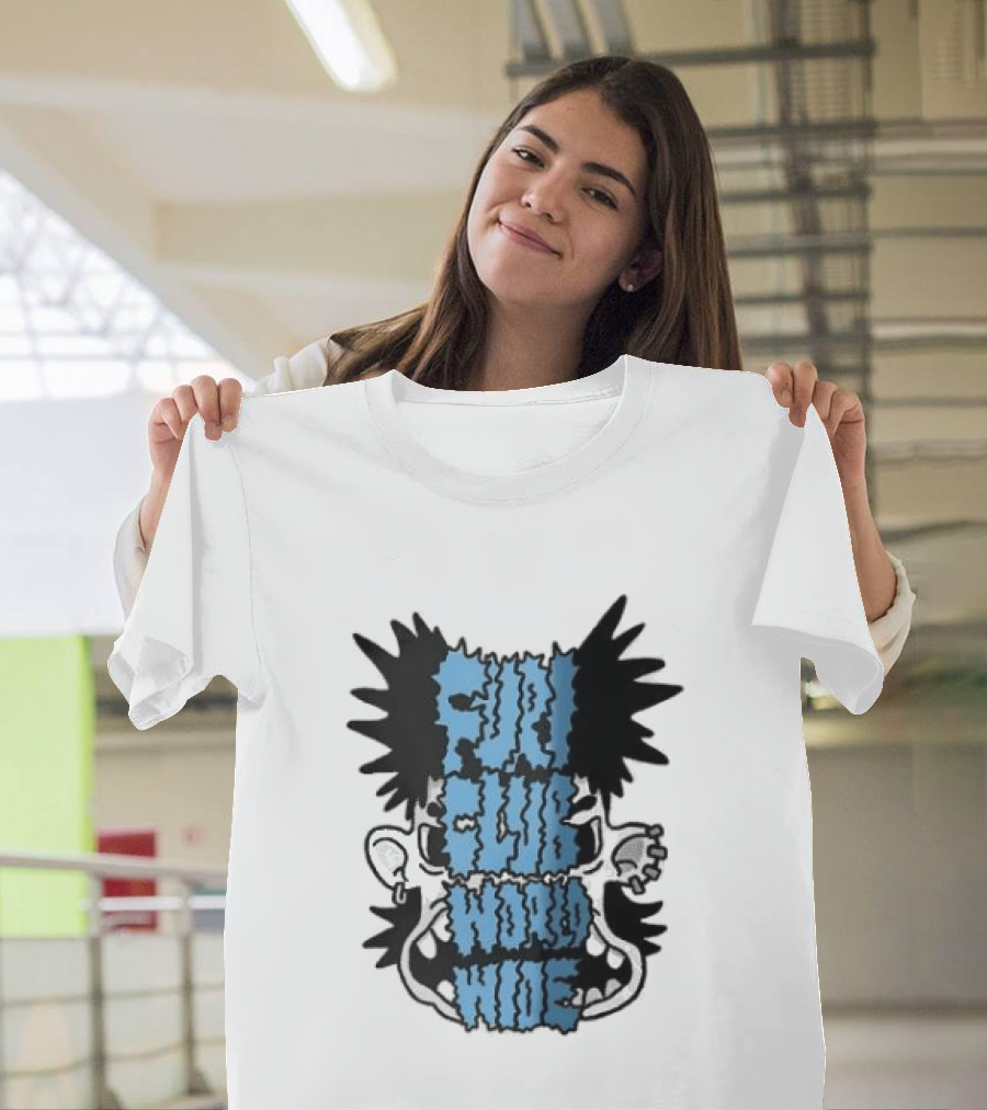 Furi Club Worldwide Skull Face T-Shirt