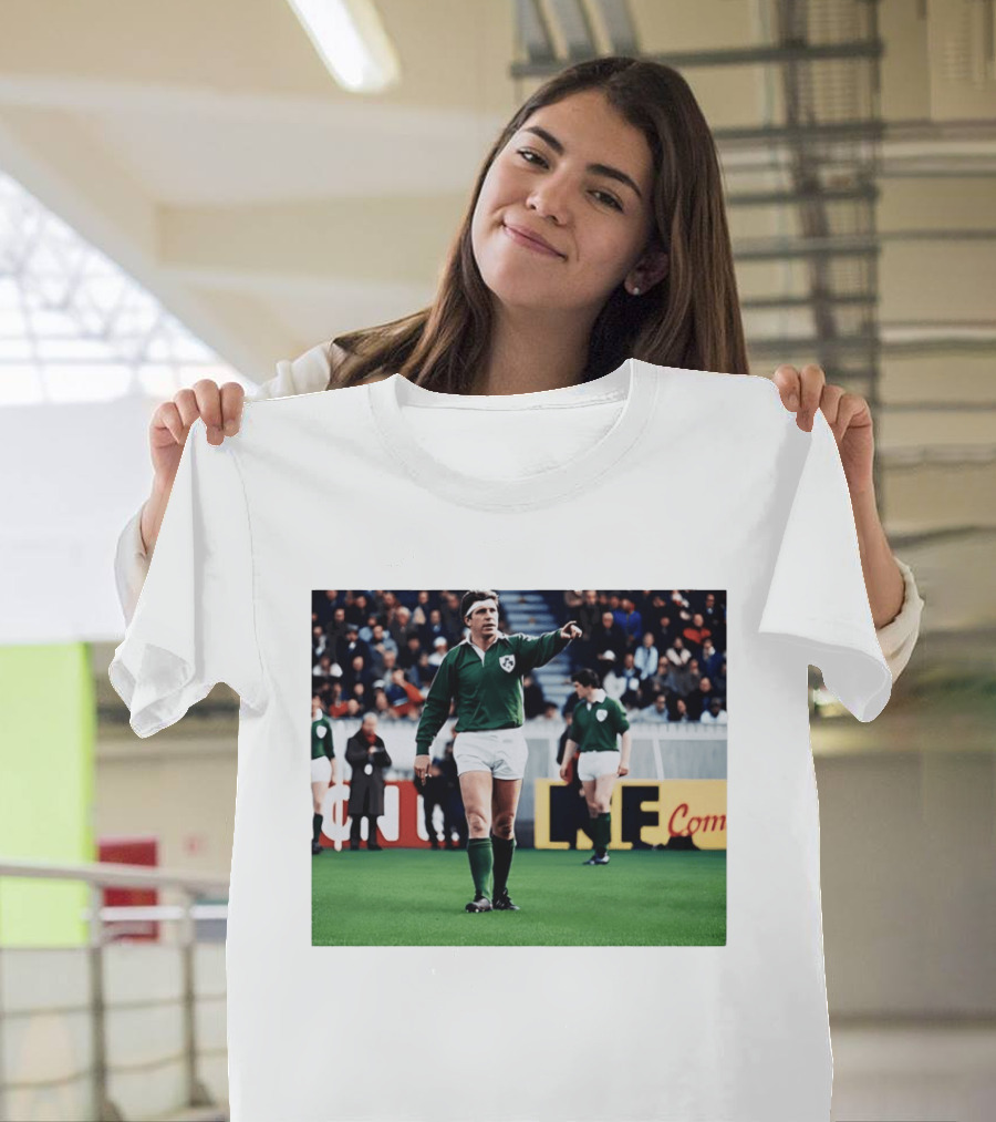 Irish Rugby Mourns Fergus Slattery Former Ireland Captain And Lions Flanker T-Shirt