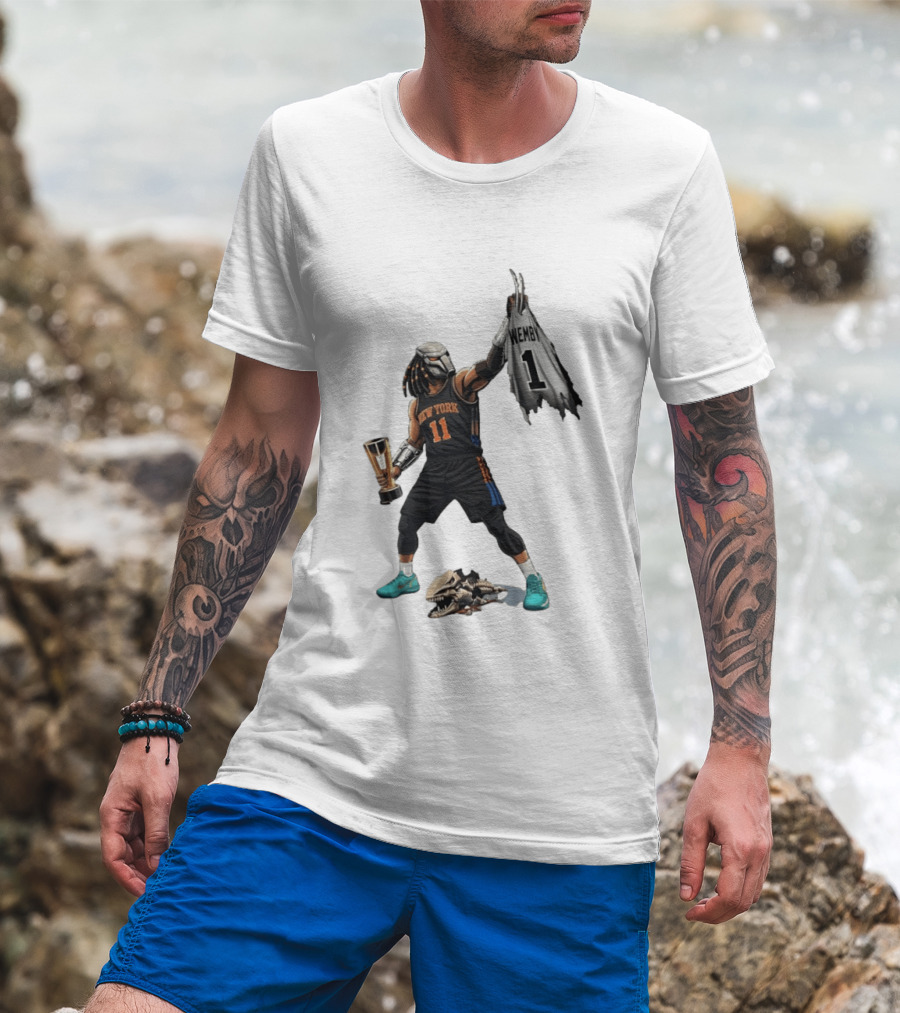 Jalen Brunson Warrior New York Knicks NBA Trophy Wemby 2026 T-Shirt