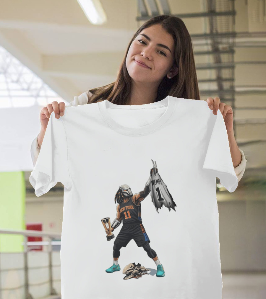 Jalen Brunson Warrior New York Knicks NBA Trophy Wemby 2026 T-Shirt