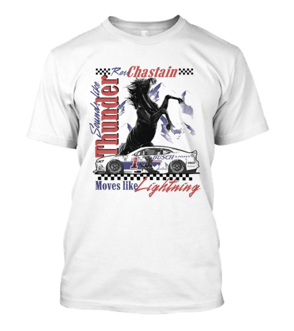 Ross Chastain Thunder Lightning Trackhouse Racing NASCAR T-Shirt