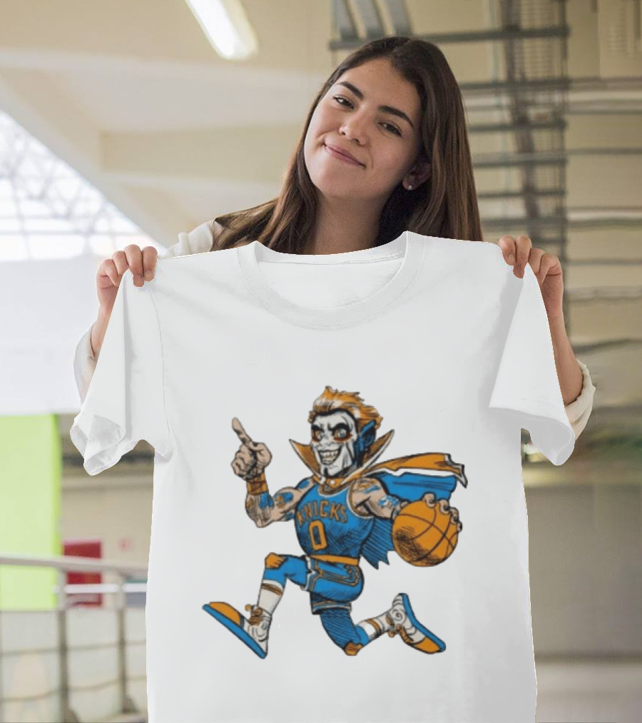 New York Knicks Danhausen Basketball Player T-Shirt