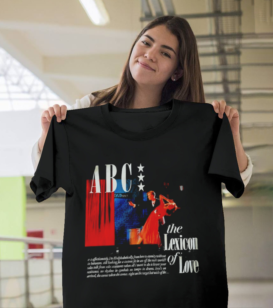 ABC The Lexicon Of Love A Z Affectionately Alphabetically T-Shirt