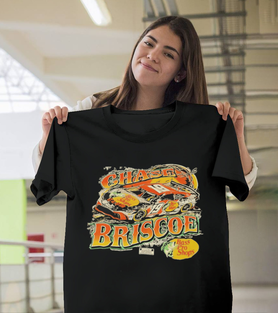 Chase Briscoe 19 Bass Pro Shops NASCAR Cup Series Racing T-Shirt
