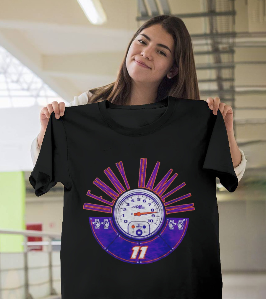 Denny Hamlin 11 Tachometer Joe Gibbs Racing Nascar Cup Series T-Shirt