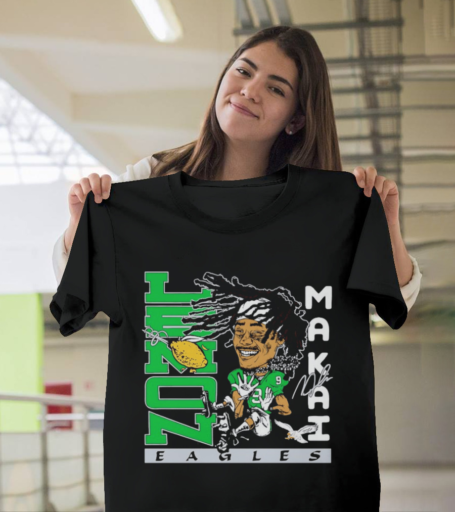Lemon Zone Makai Eagles Jalen Hurts Philadelphia T-Shirt