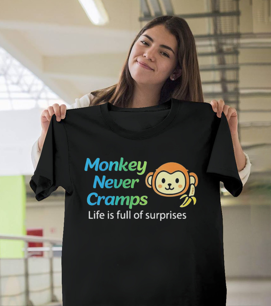 Monkey Never Cramps Life Is Full Of Surprises Munenori Kawasaki T-Shirt