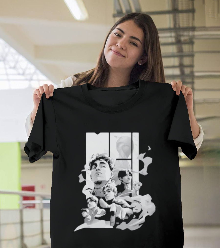 MSI Piece Of History Faces And Figures T-Shirt