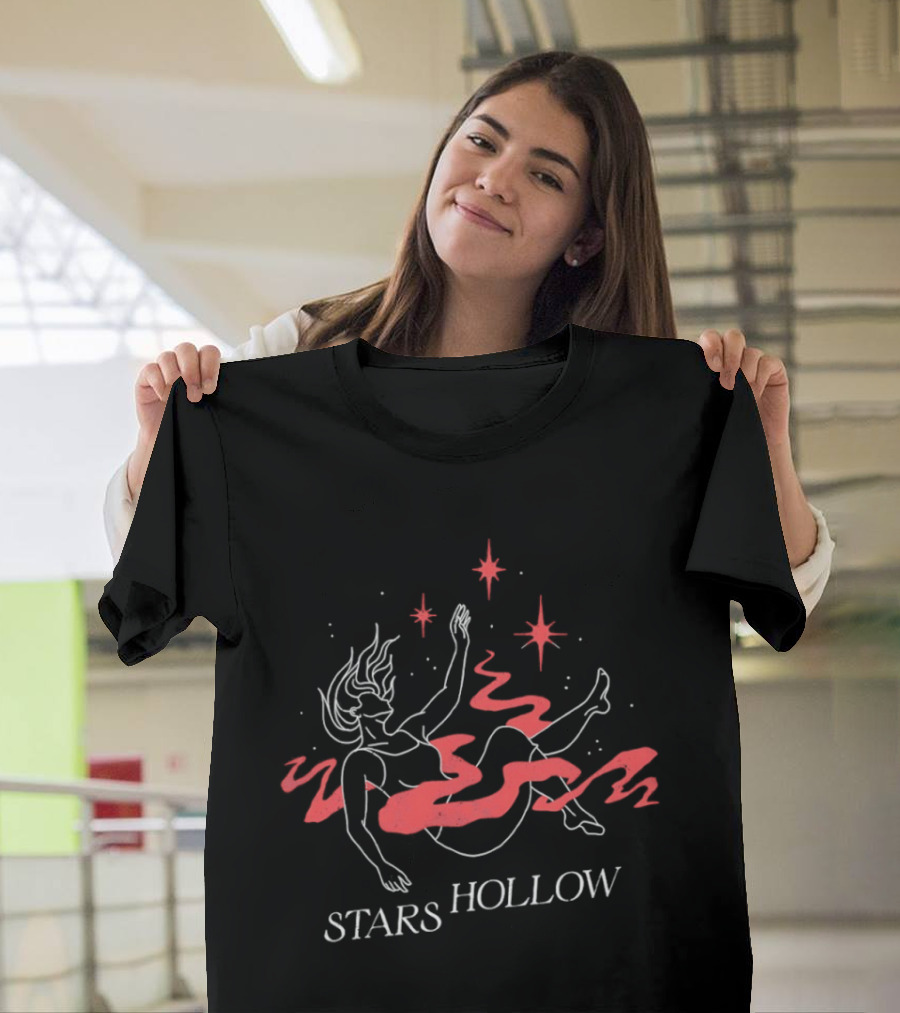 Stars Hollow Gilmore Girls Celestial Stars Floating T-Shirt