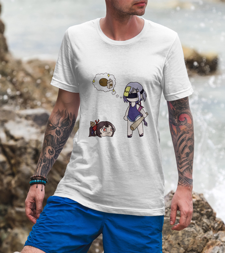 Qiqi Dumpling Vision With Hutao Adorable Interaction T-Shirt