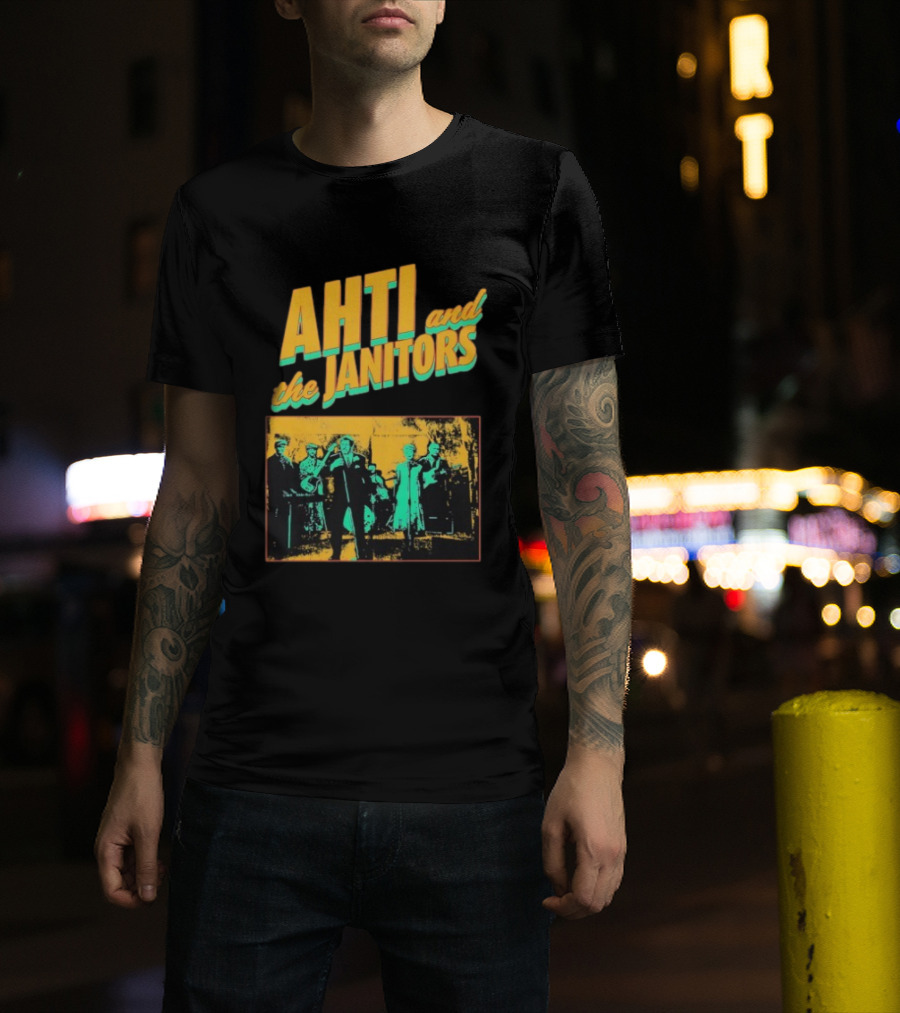 Ahti And The Janitors Band Vintage Concert Style T-Shirt