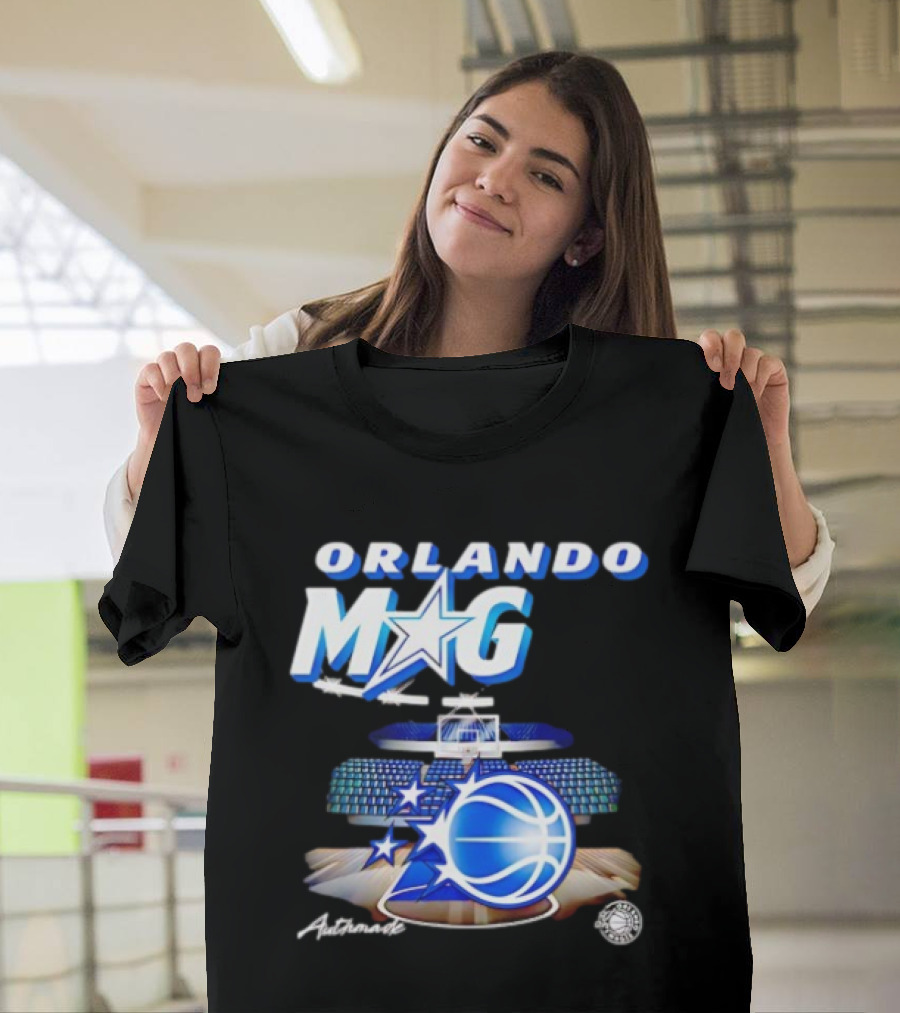Authmade Orlando Magic Basketball Arena Stars T-Shirt