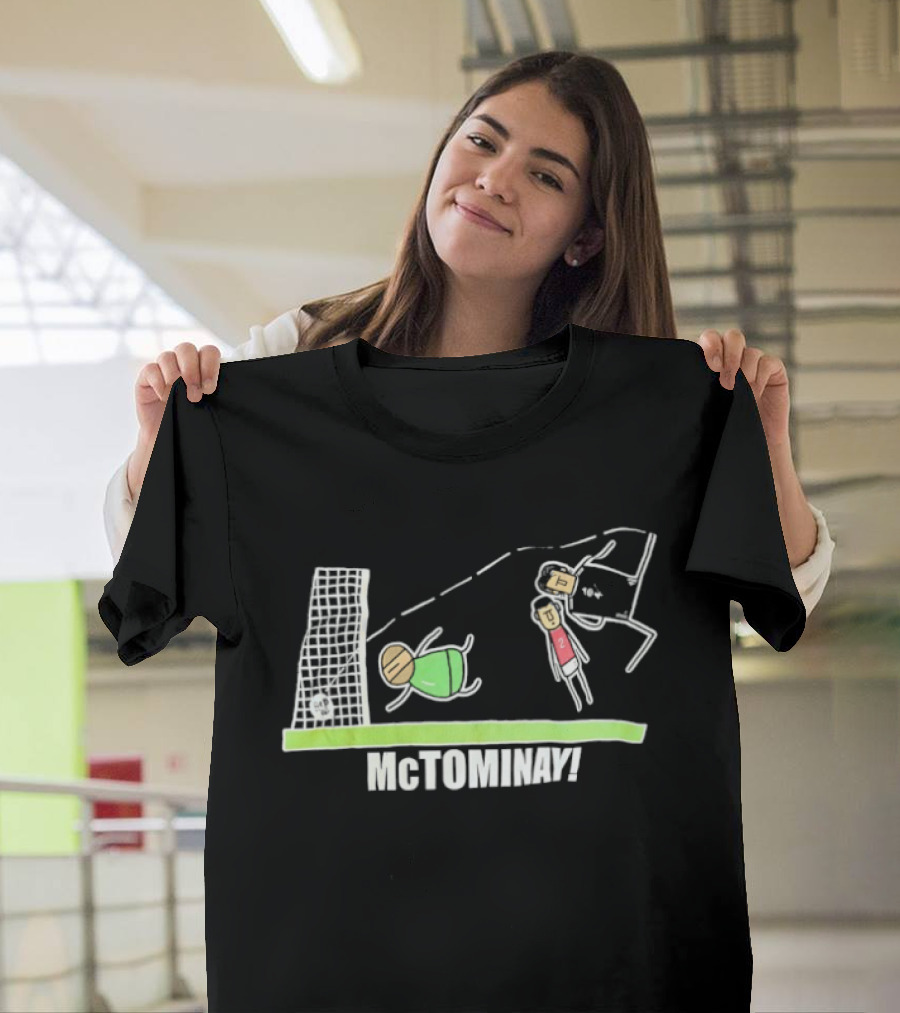 McTominay Football Goal Celebration Art Scotland Team T-Shirt