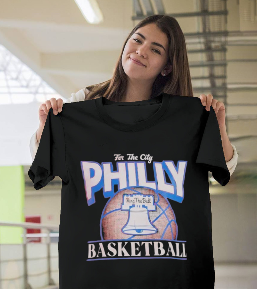 Philly Basketball For The City Liberty Bell T-Shirt