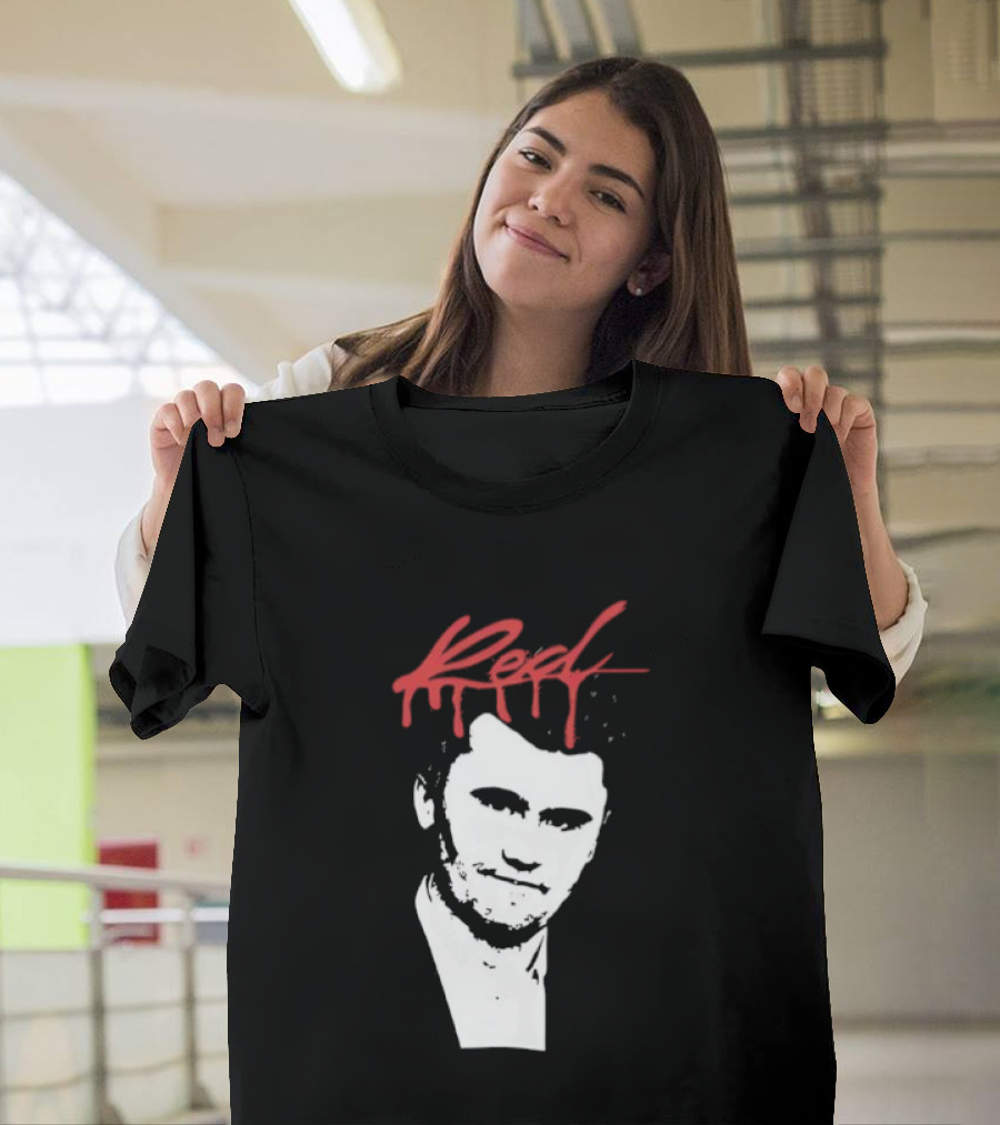 Red Charlie Kirk RIP T-Shirt