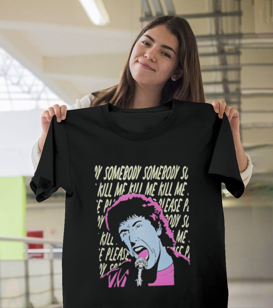 The Wedding Singer Robbie Hart Someday Somebody Kill Me Please T-Shirt