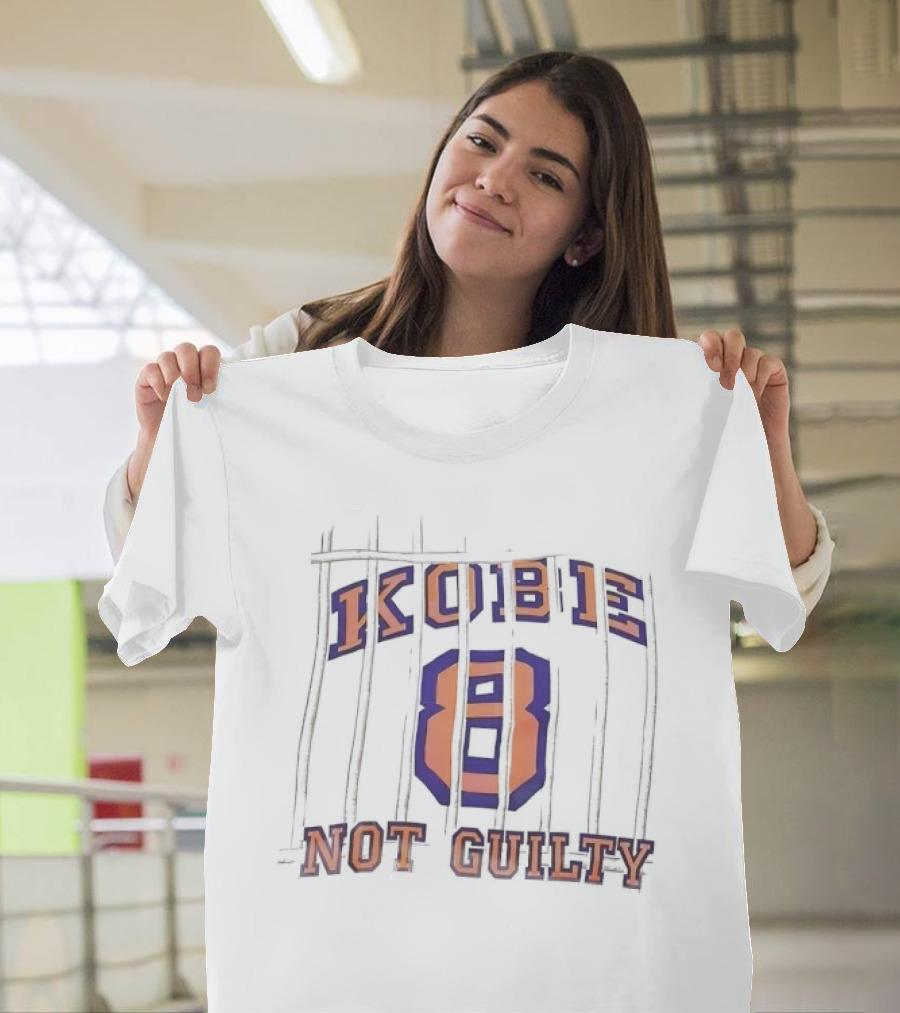 Kobe Bryant 8 Not Guilty T-Shirt