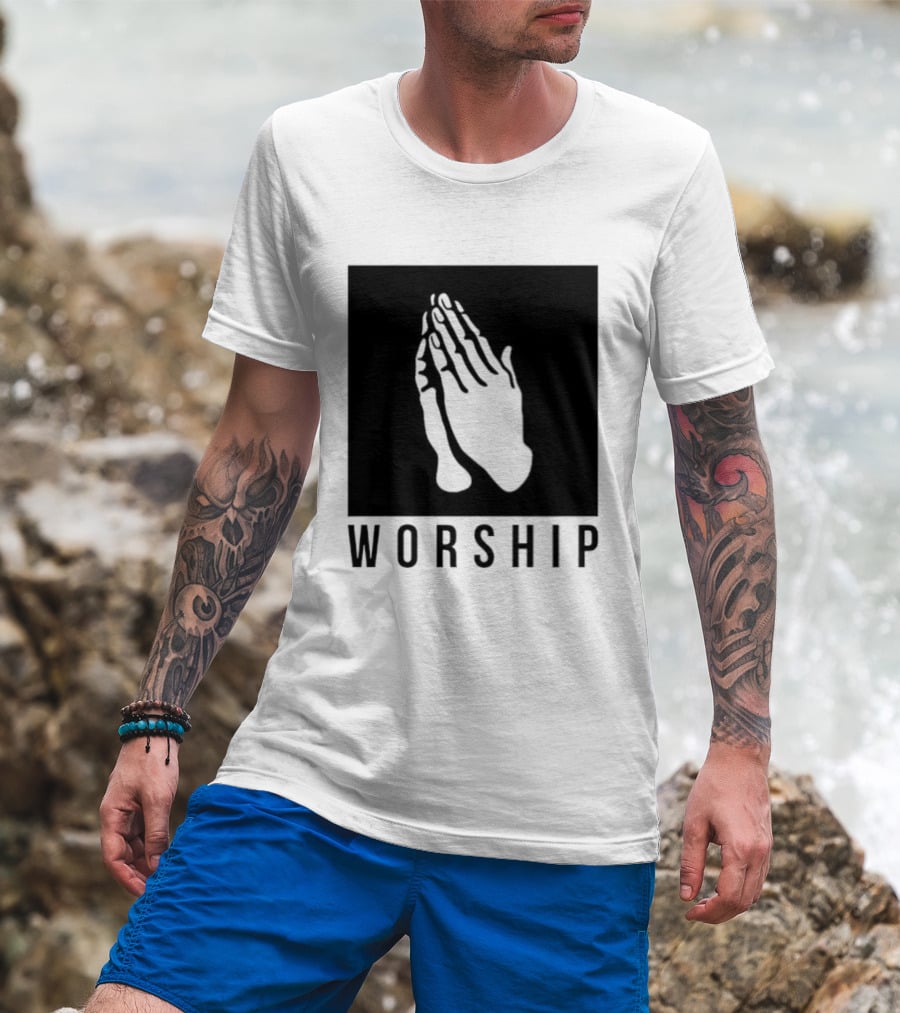 Pray Hands Worship T-Shirt