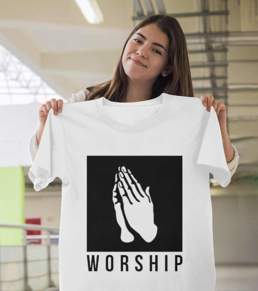 Pray Hands Worship T-Shirt
