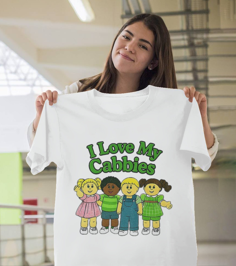 I Love My Cabbies Retro 80s Toy Characters Nostalgia T-Shirt