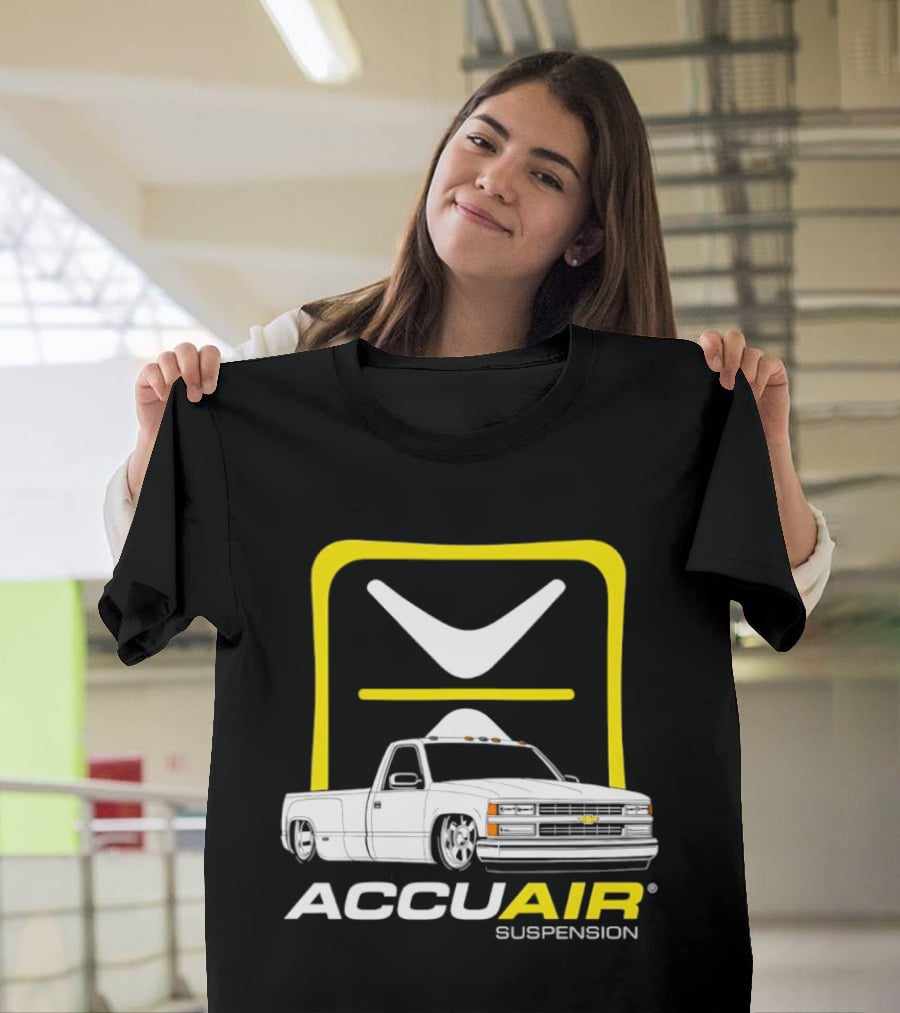 AccuAir Suspension Truck Emblem With Pickup T-Shirt