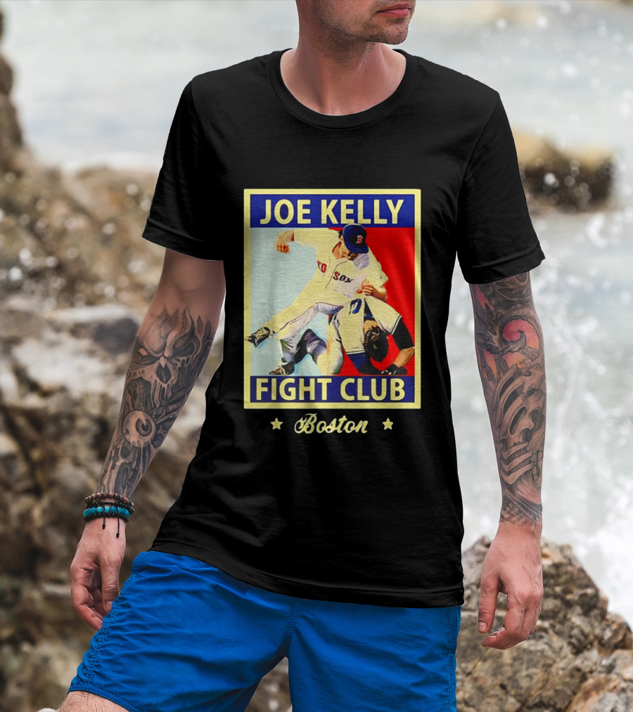 Boston Red Sox Joe Kelly Fight Club Iconic Showdown T-Shirt