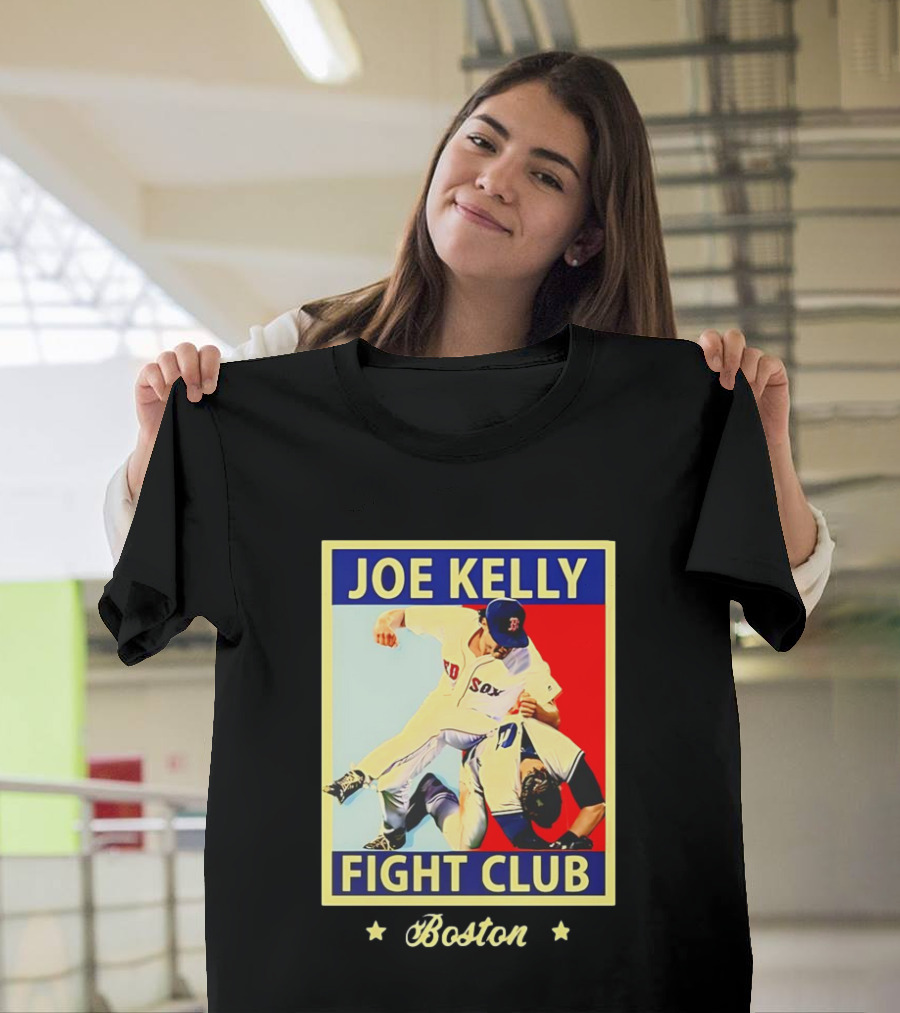 Boston Red Sox Joe Kelly Fight Club Iconic Showdown T-Shirt