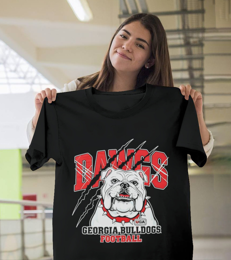 DAWGS Georgia Bulldogs UGA Football T-Shirt
