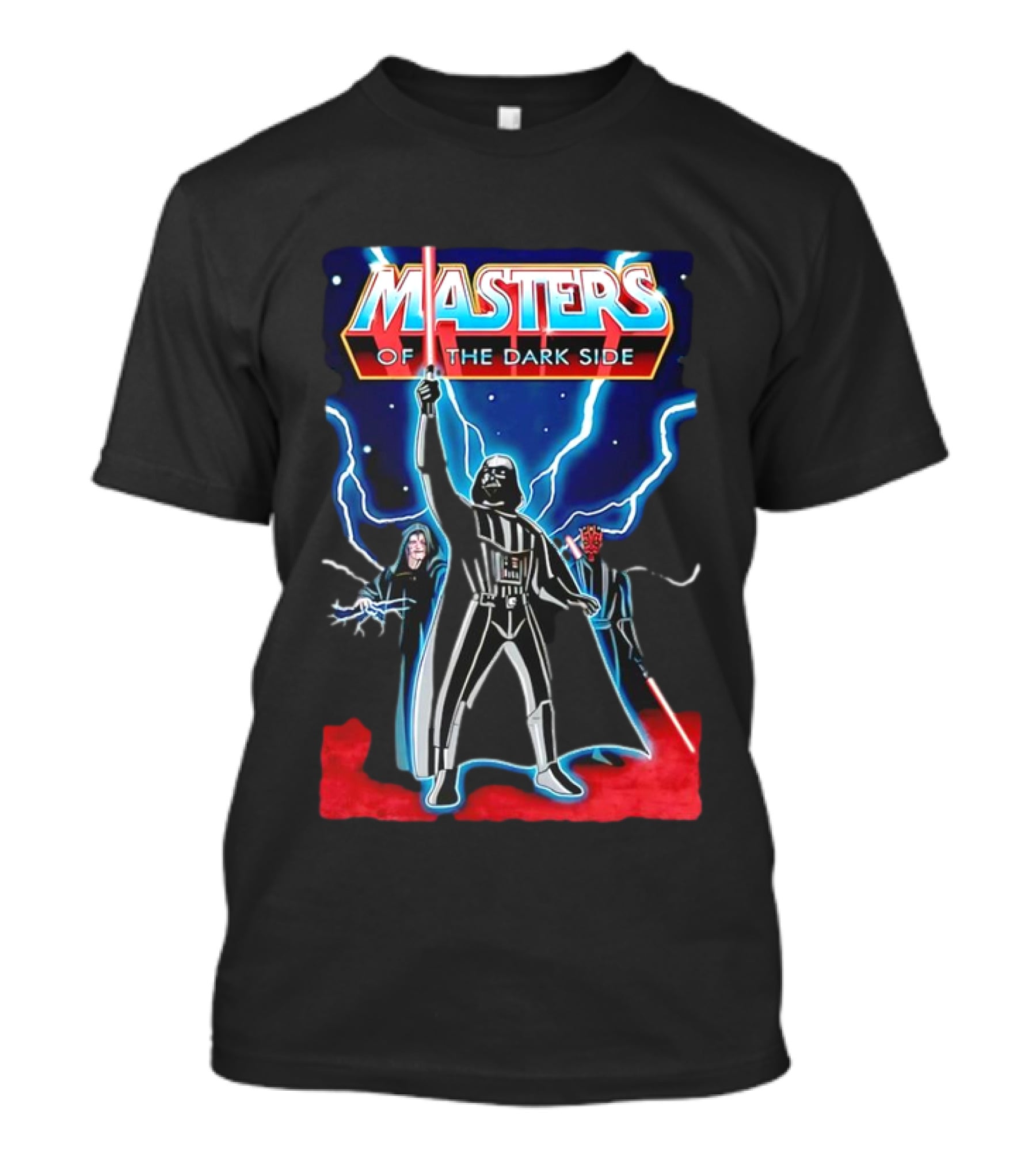 Masters Of The Dark Side Star Wars Darth Vader Emperor Palpatine Darth Maul T-Shirt