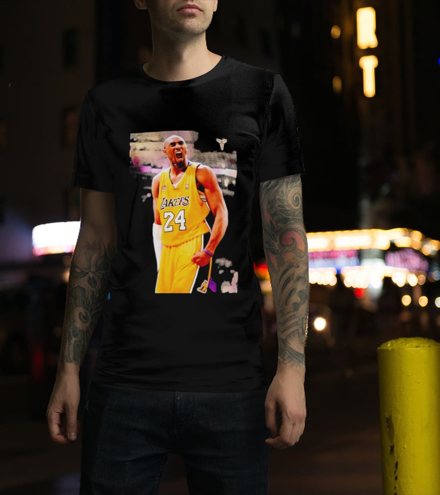 Kobe Bryant Los Angeles Lakers 24 Basketball T-Shirt