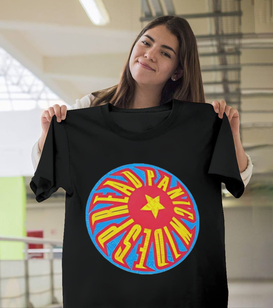 Widespread Panic Fireball Star Retro Circle T-Shirt