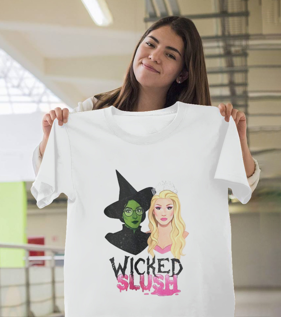 Wicked Slush Elphaba Glinda Disney Noobz T-Shirt