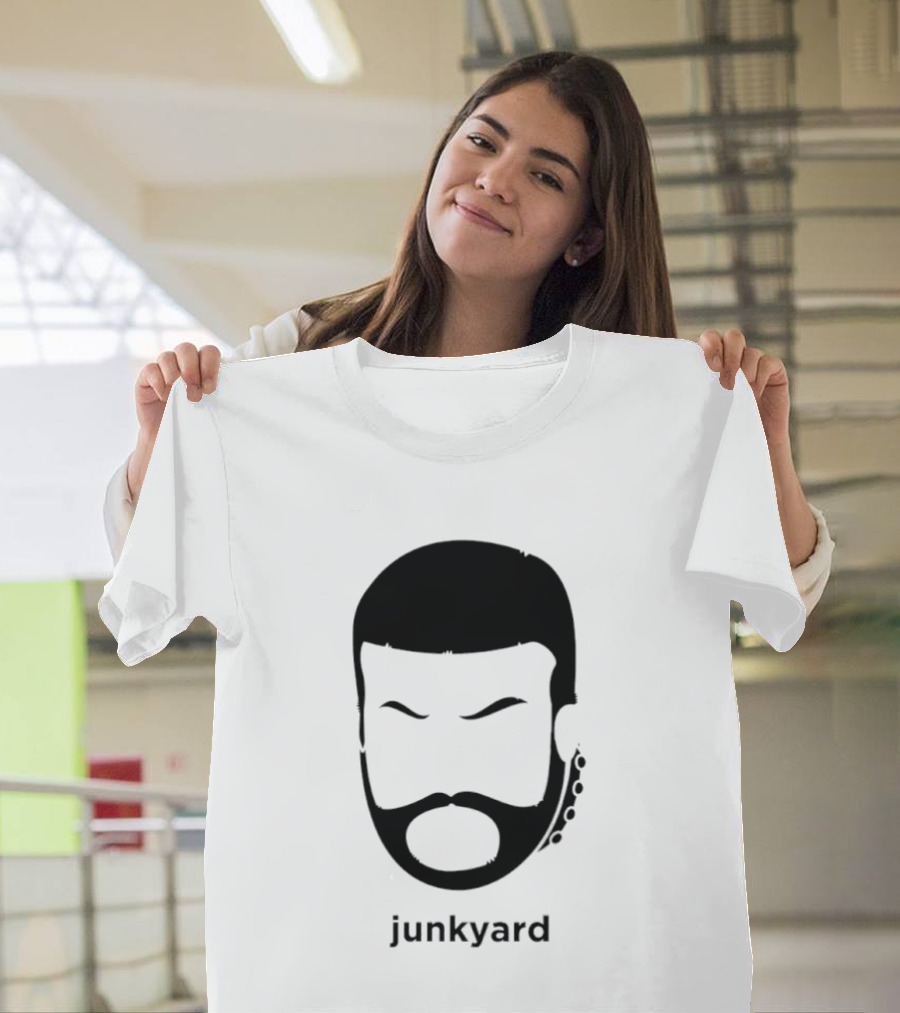 WWF Wrestling Legend Junkyard Dog Big Face Retro Look T-Shirt