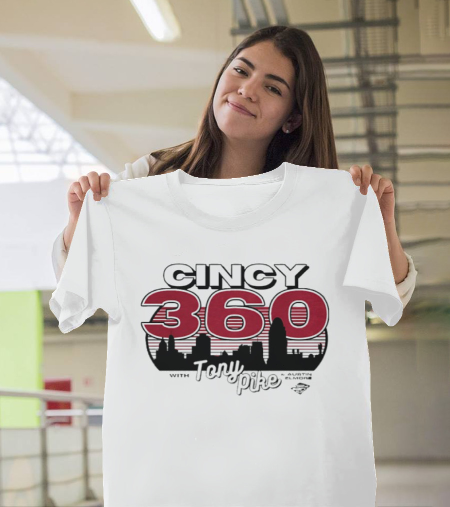 Tony Pike Cincy 360 Bold Red T-Shirt