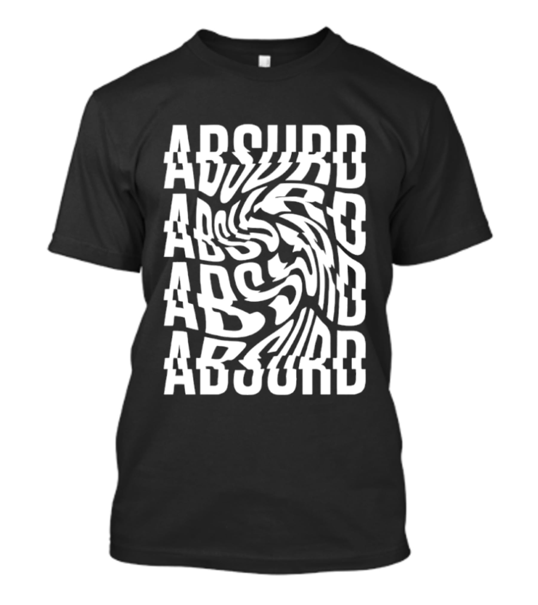 Absurd Vortex Optical Illusion Distorted T-Shirt